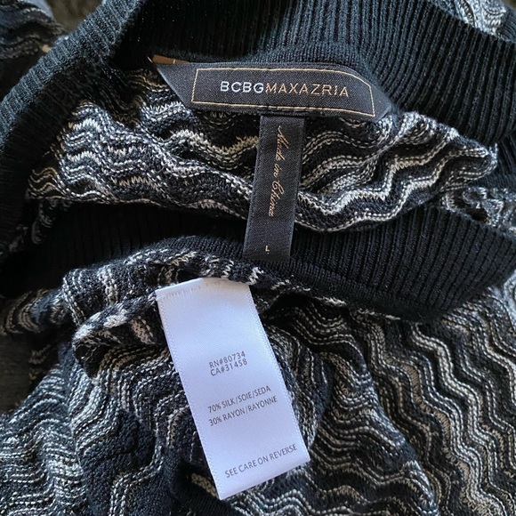 BCBG silk sweater dress - Picture 3 of 7